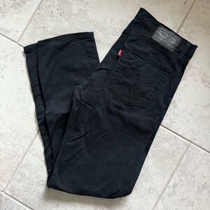 Men's Black Levi Jeans